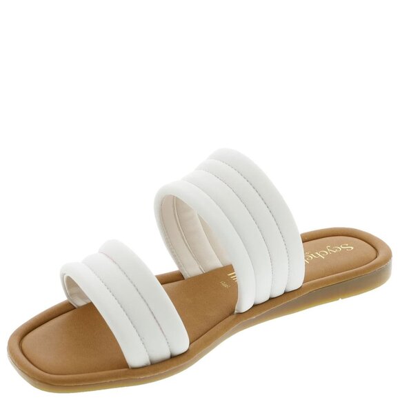 Seychelles “Cape May” Leather Sandals – White – Size 7.5M, New in Box - Picture 1 of 7